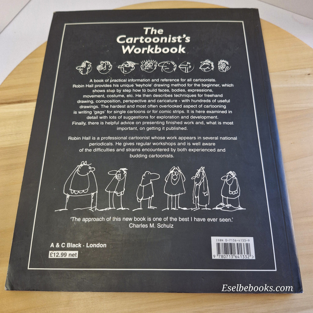 The Cartoonist's Workbook by Robin Hall (Paperback, 1995)