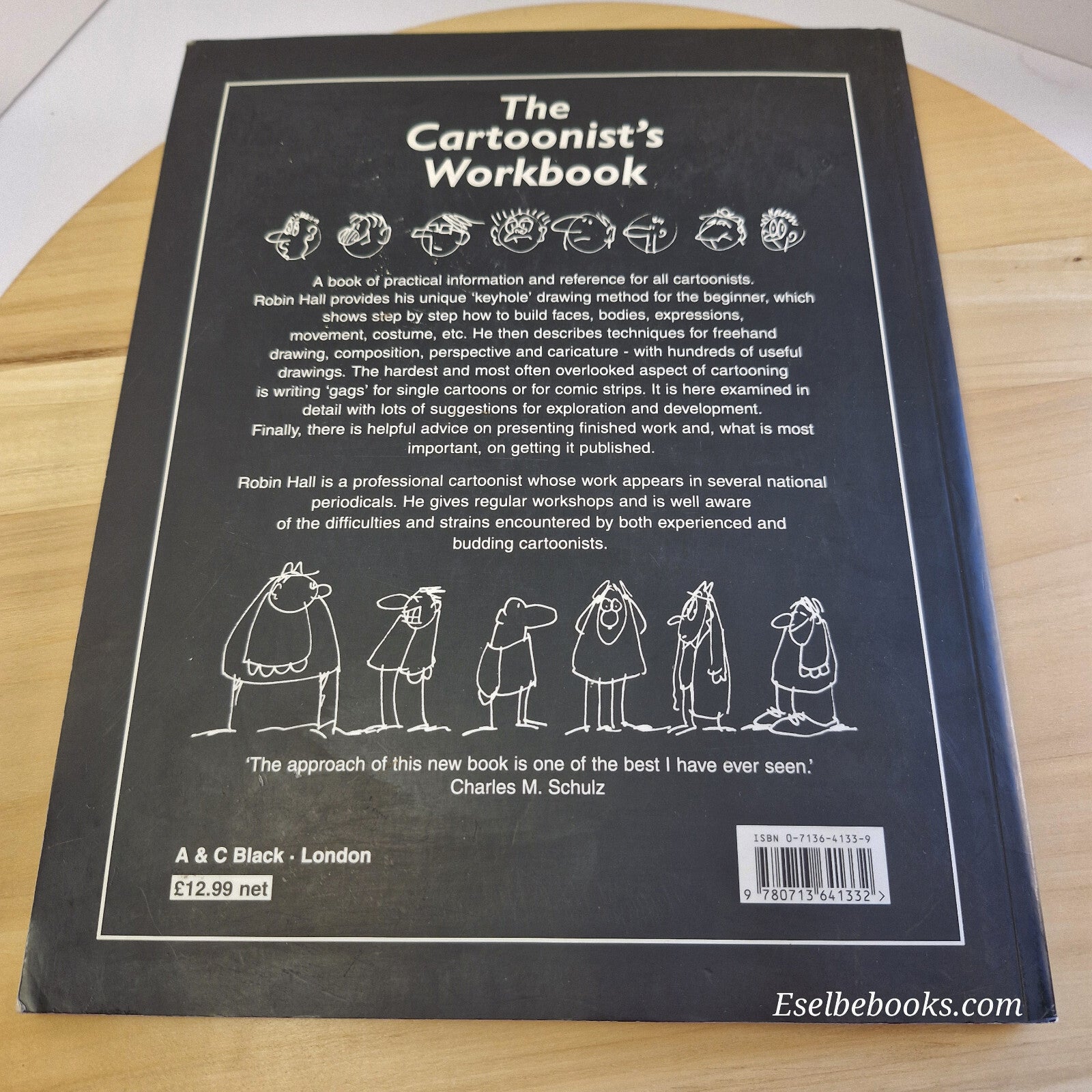 The Cartoonist's Workbook by Robin Hall (Paperback, 1995)