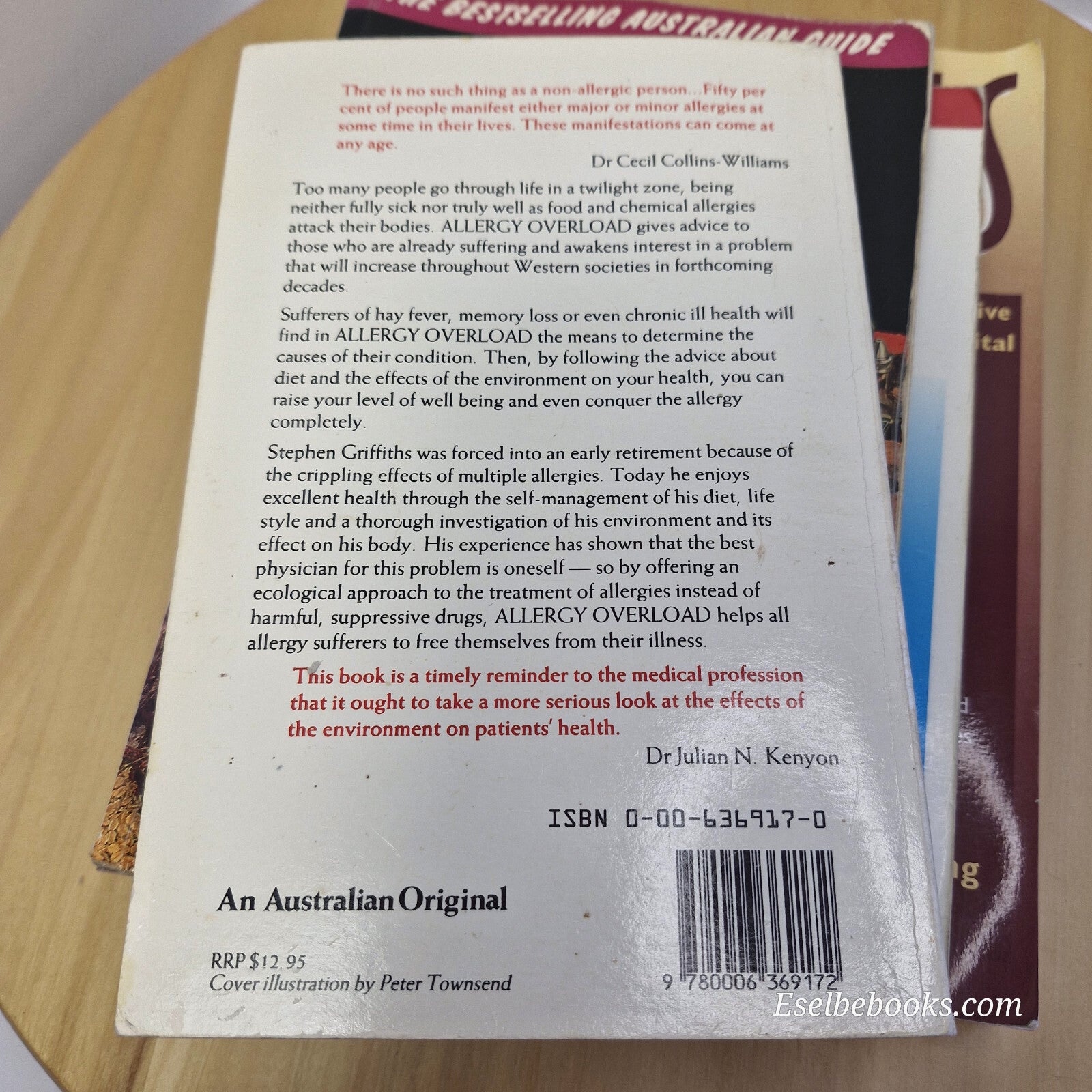 Health: 4 x  dealing with allergies books - paperbacks