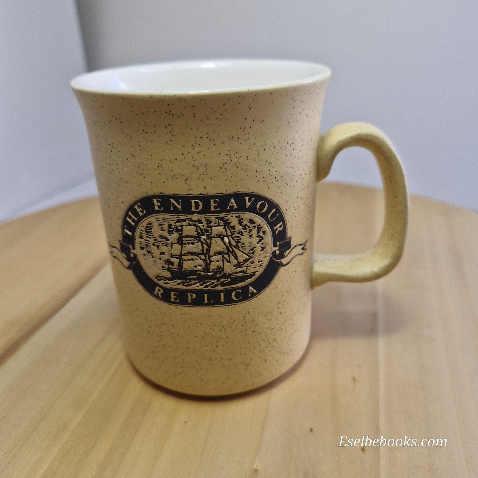 Sandalwood collectible ceramic mug - The Endeavour Replica