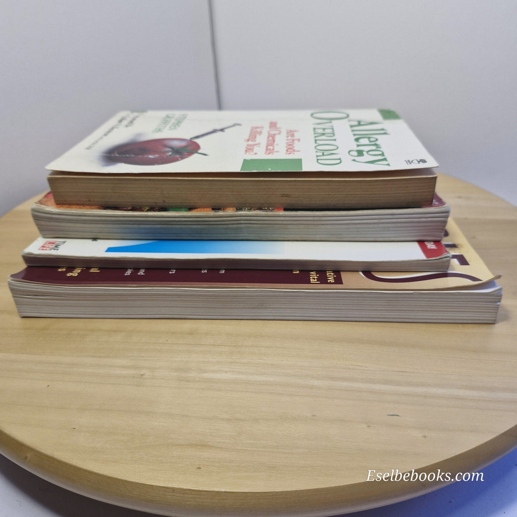 Health: 4 x  dealing with allergies books - paperbacks