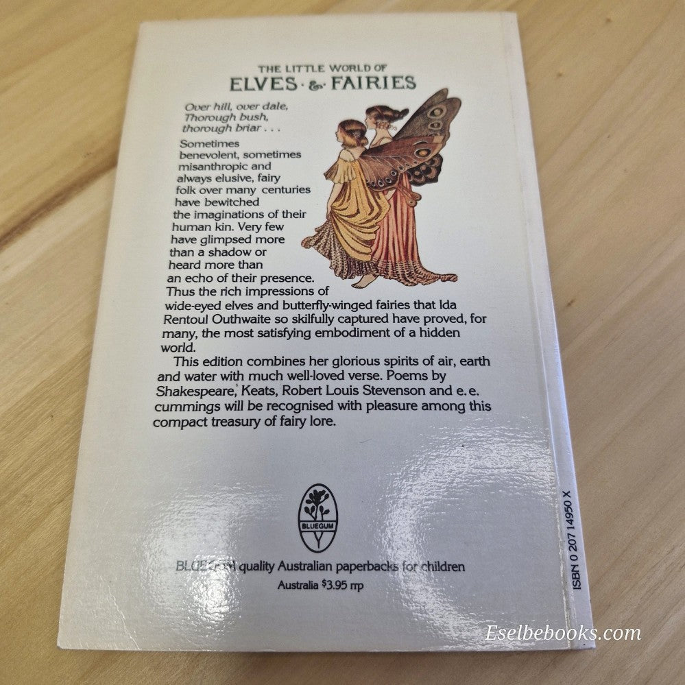 The Little World of ELVES & FAIRIES by Ida Rentoul Outhwaite small PB 1985