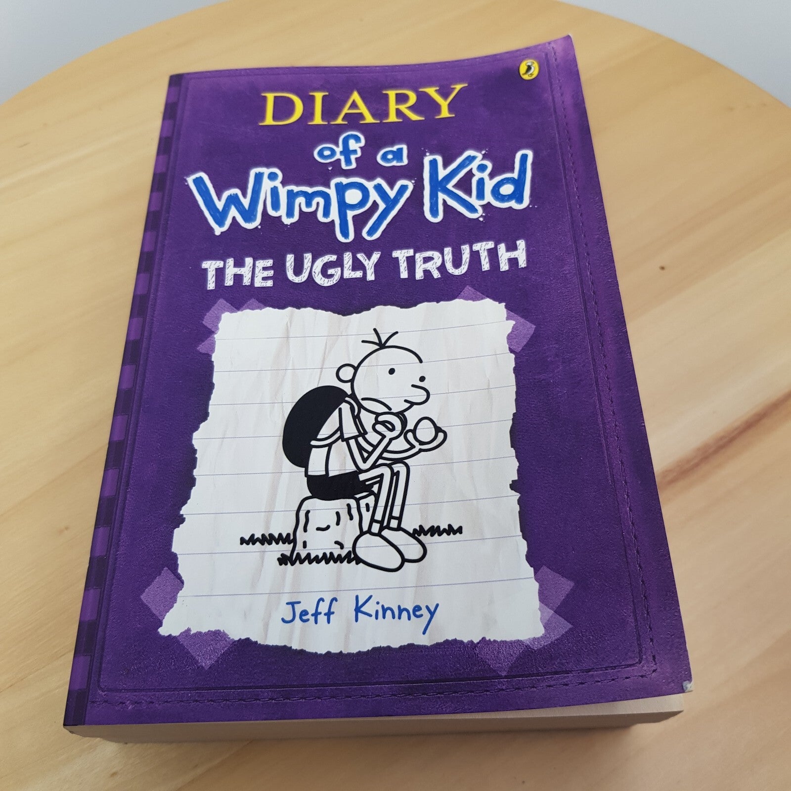 Diary of wimpy kid #4 #5 #8 (3 books) by Jeff Kinney - paperbacks