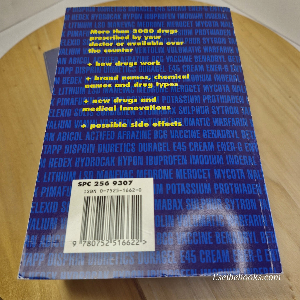 3 guidebooks/dictionaries on medicines/medicinal drugs/antibitoics - paperbacks