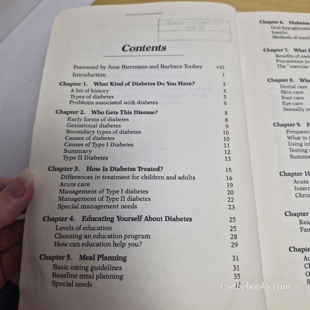 6 patient guides on diabetes & hypoglycemia - paperbacks