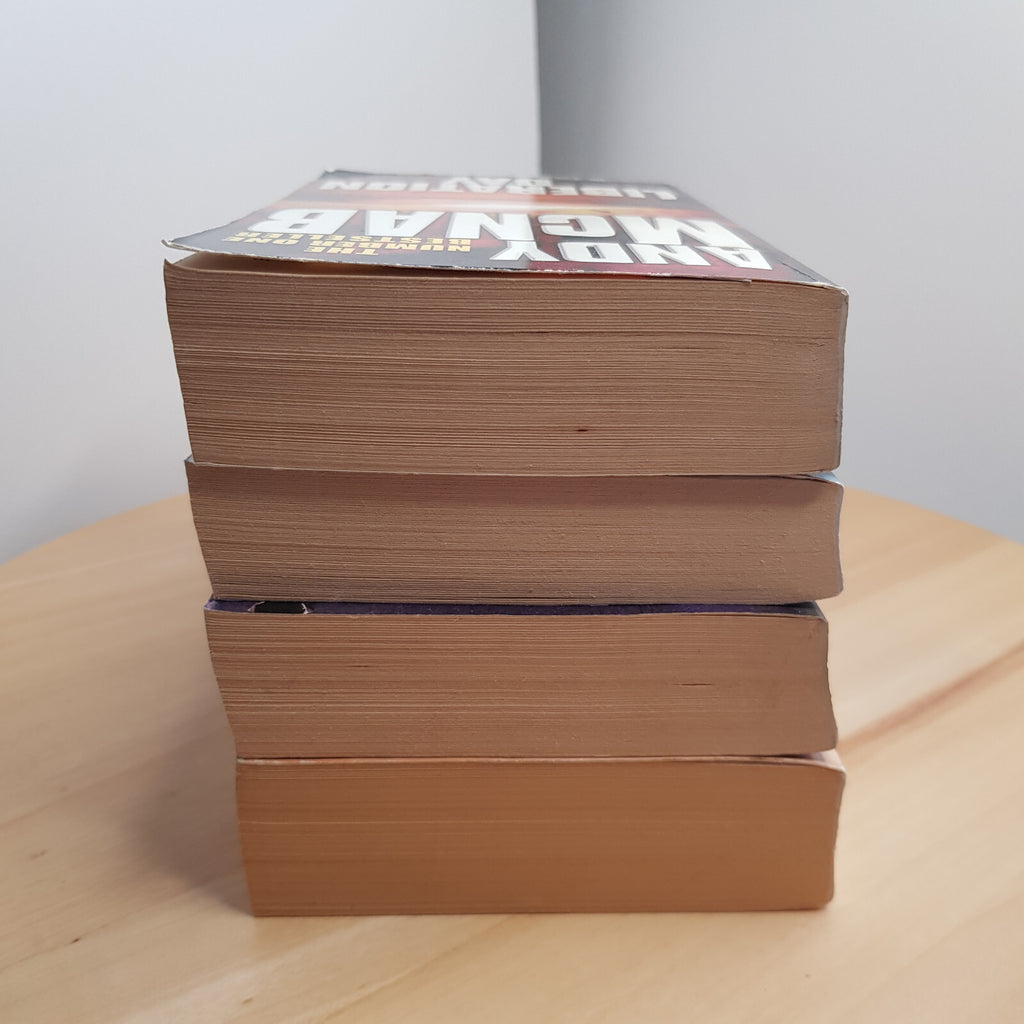 Bundle x 4 crime/thriller books by Allison Brennan; Andy McNab; Dick/Felix  F...