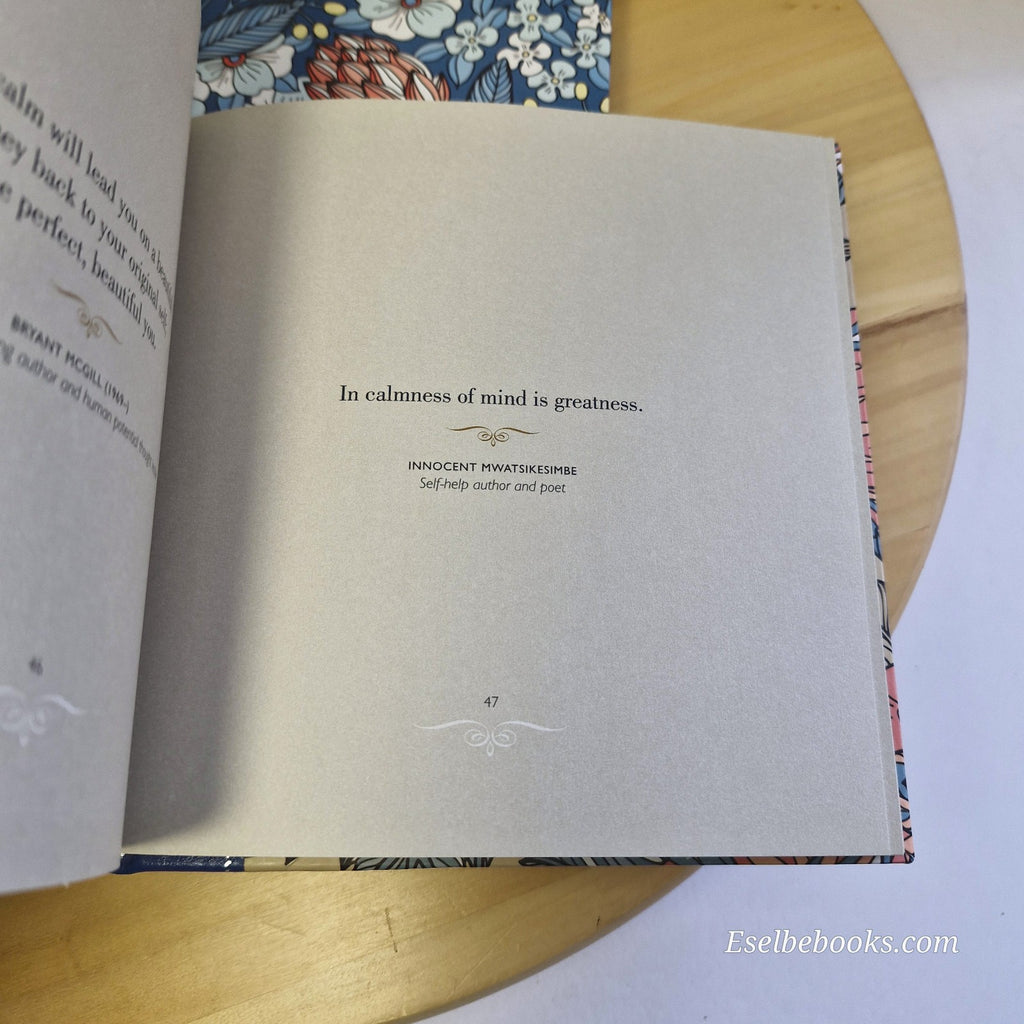 Words of Mindfulness/Words of Calm - self help books - hardbacks