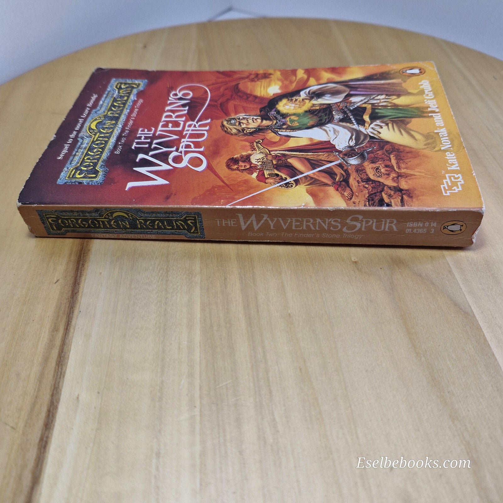 The Wyvern's Spur Finder's Stone Trilogy By Kate Novak - vintage paperback