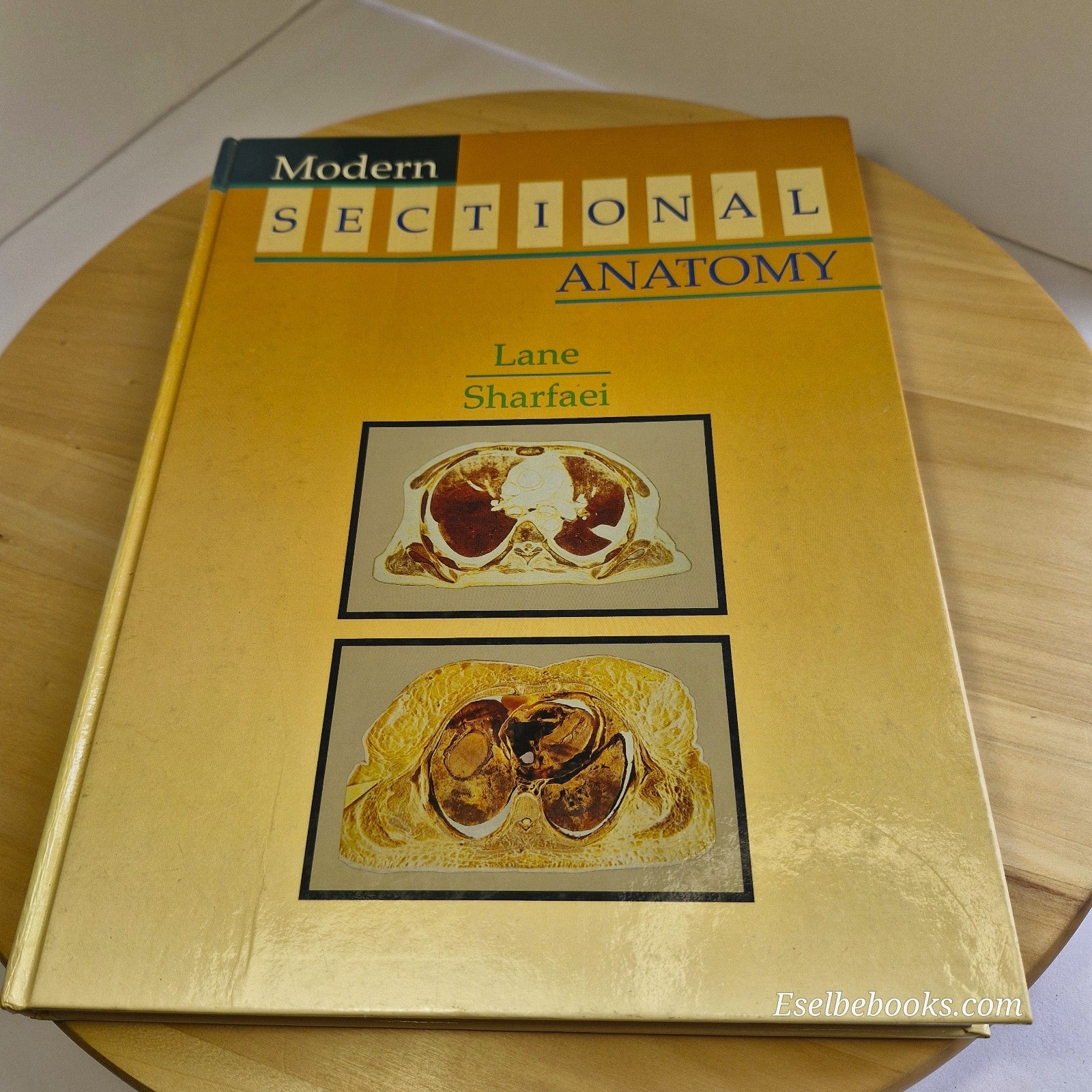 Modern Sectional Anatomy By Alexander Lane & Hossein Sharfaei · 1992 - hardback