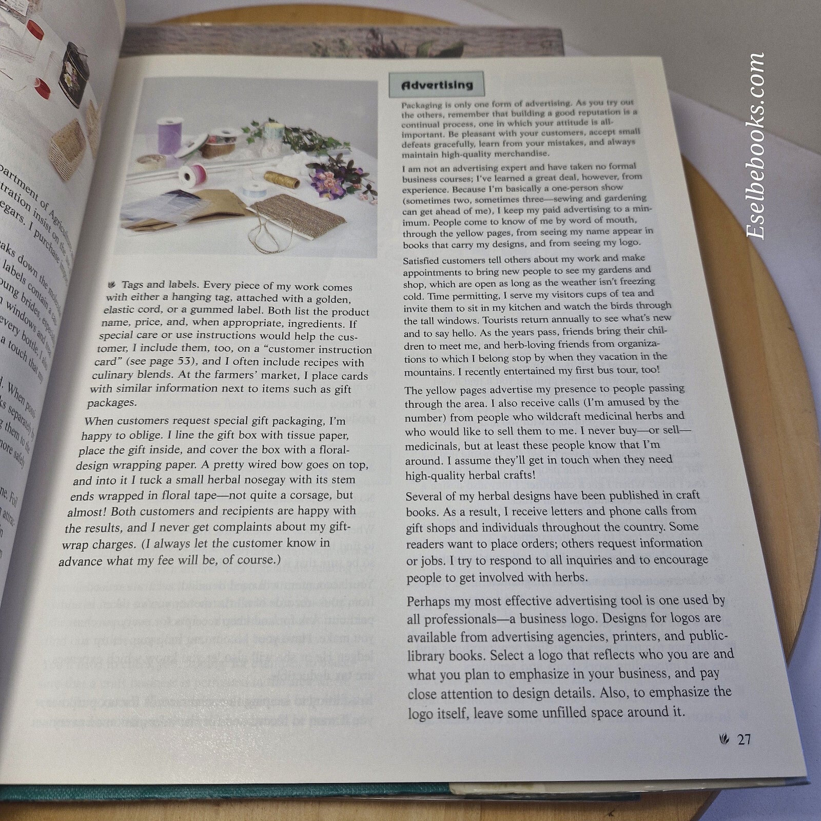 3 books - herbal wreaths/herbal crafts - how to guides - hardbacks