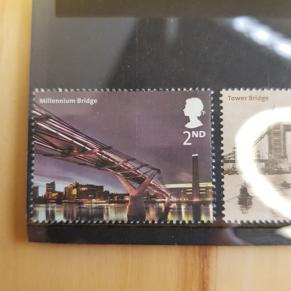 UK GB Royal Mail 2002 Bridge of London set 5 stamp pack no. 338
