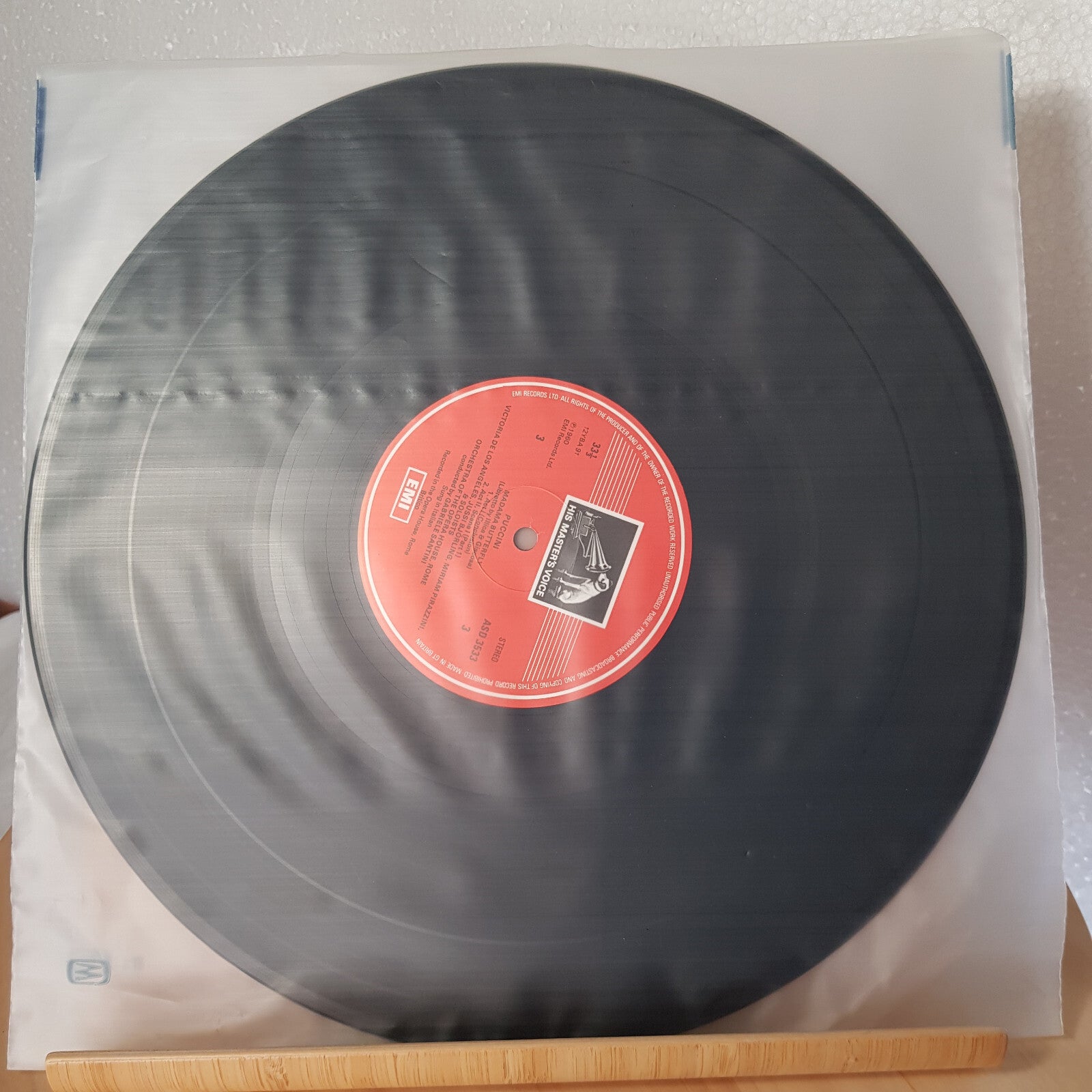 Puccini: Madama Butterfly 2 LP Boxset produced by EMI