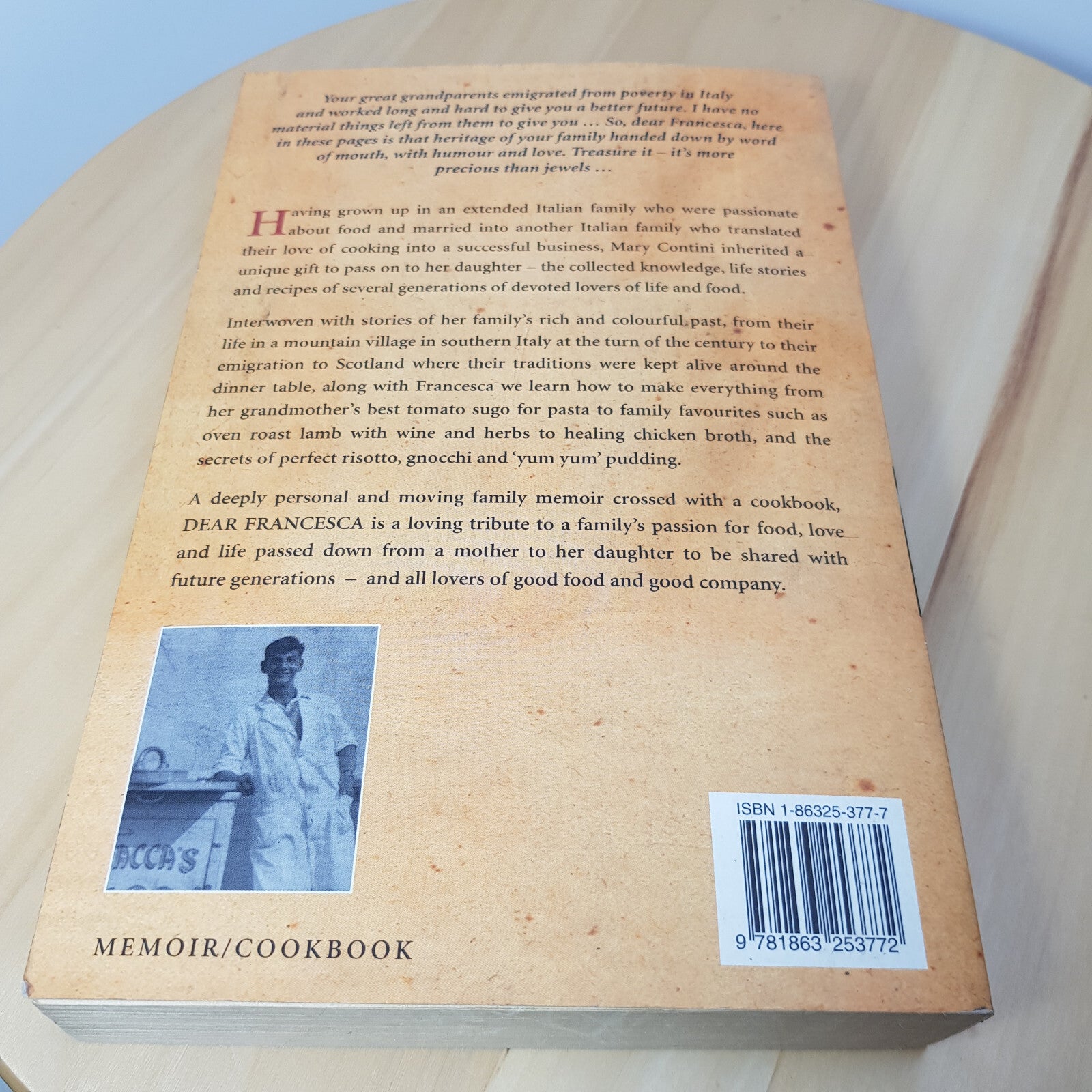 Cookbook memoirs: Dear Francesca by Mary Contini & On Rue Tatin by Susan Loom...