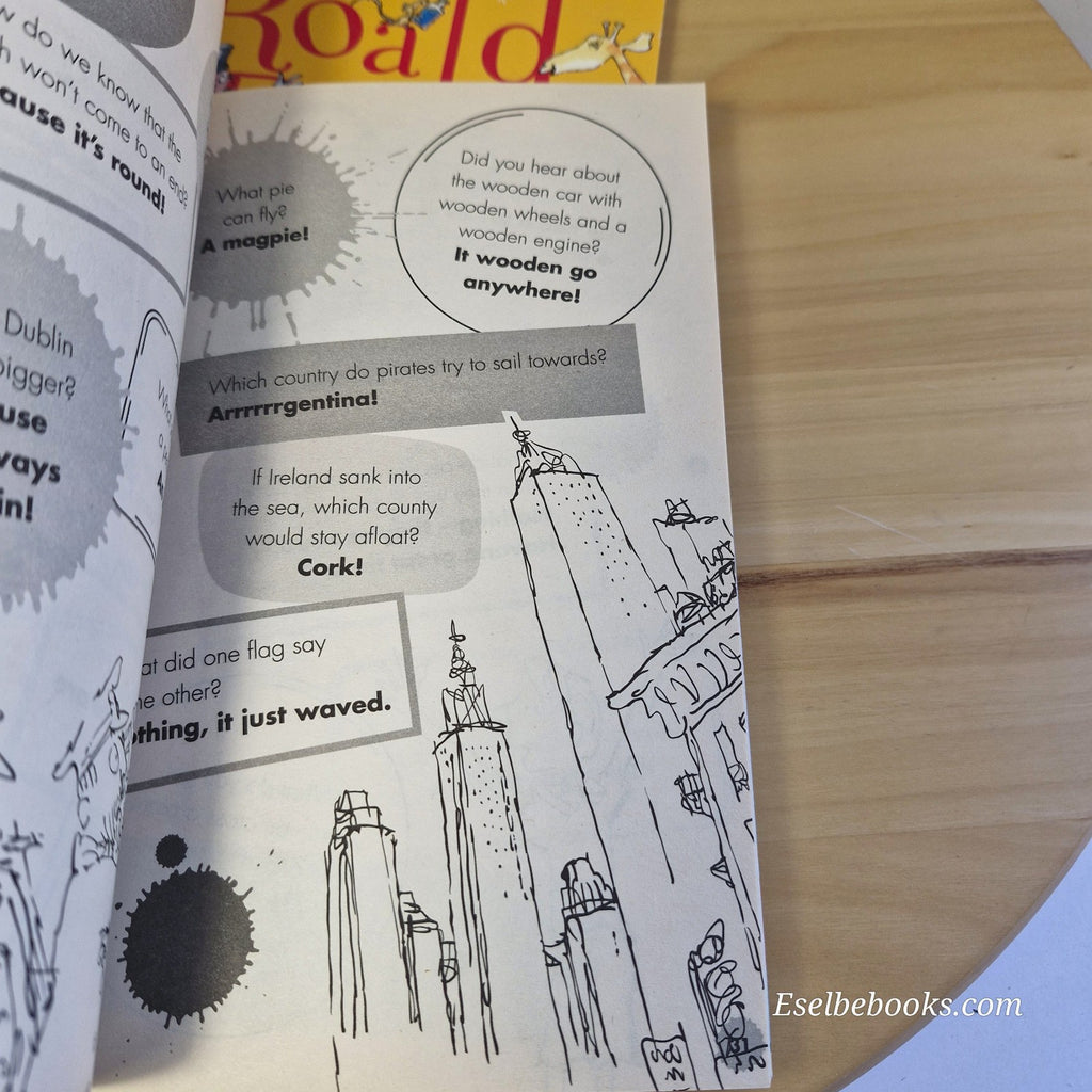 Roald Dahl's Marvellous Joke Book 2012 and Whizzpopping Joke Book 2016 - p'backs