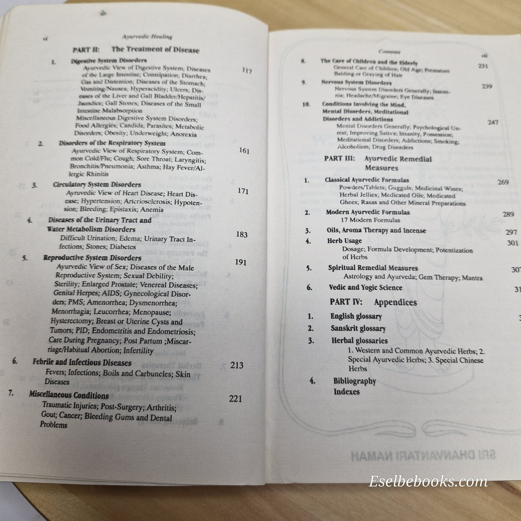 Ayurvedic Healing: A Comprehensive Guide by David Frawley 1997 ed - paperback