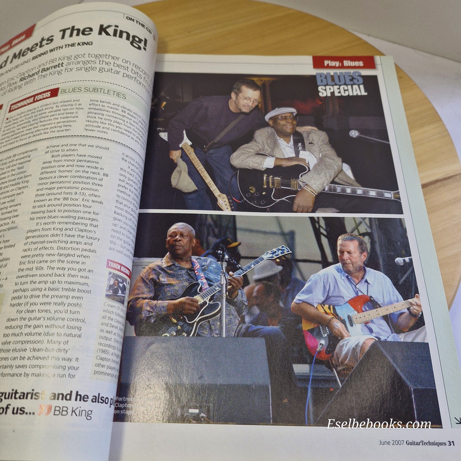 Guitar Techniques magazine June 2007 - NO CD