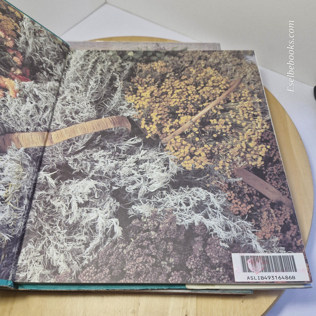 3 books - herbal wreaths/herbal crafts - how to guides - hardbacks