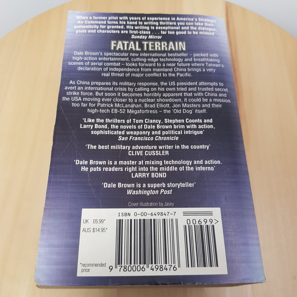 Dreamland book 5 & Fatal Terrain by Dale Brown - paperbacks