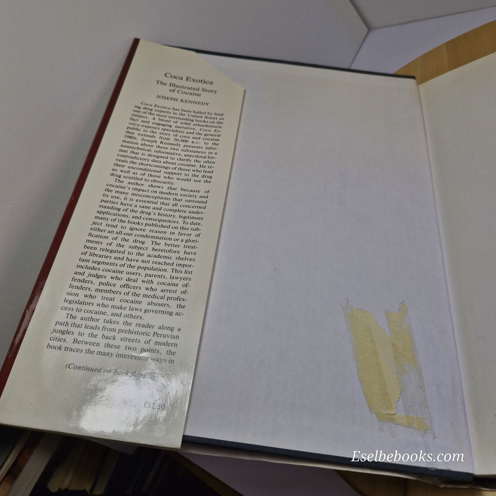 Coca Exotica The Illustrated Story of Cocaine By Joseph Kennedy · 1985 - hard...