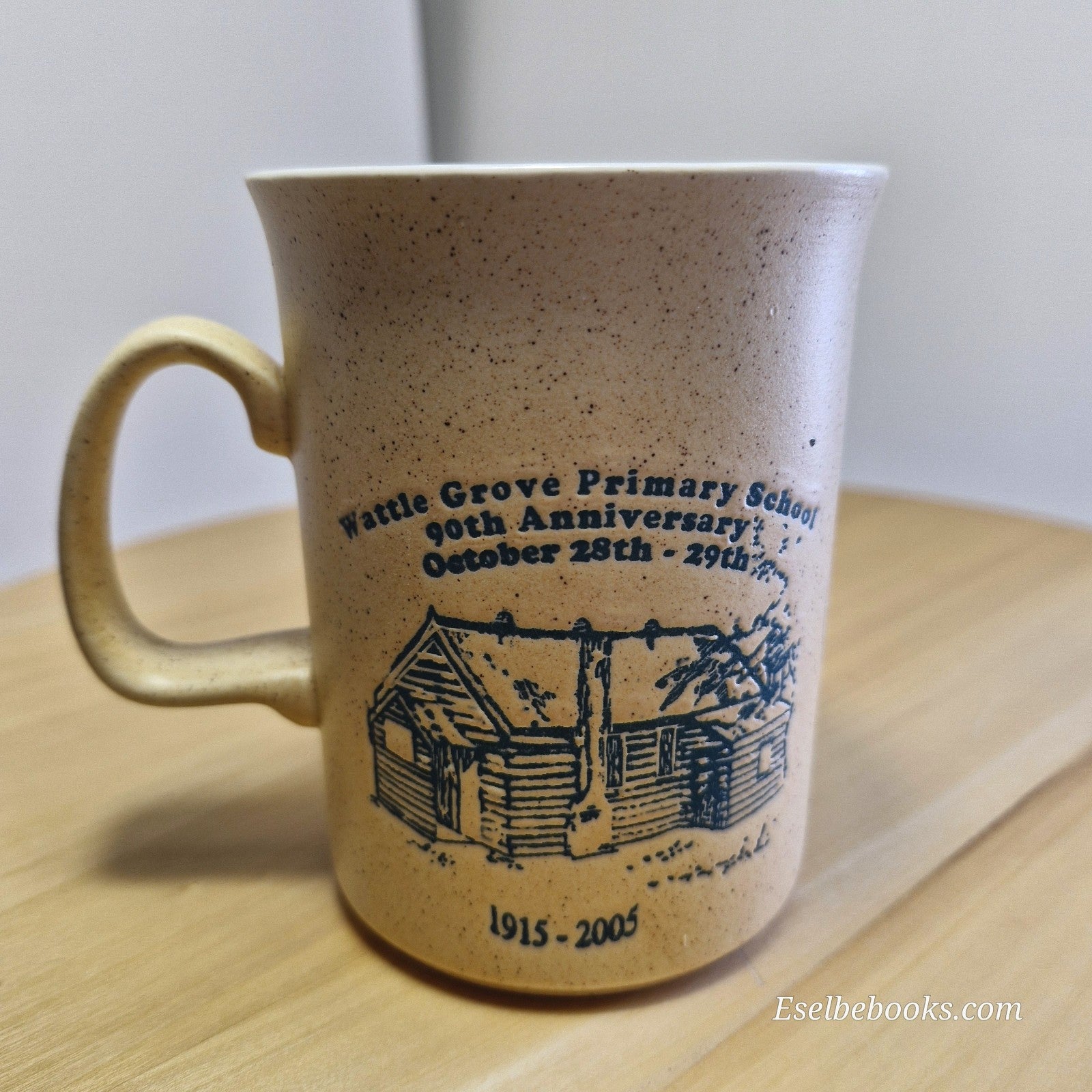 Sandalwood collectible ceramic mug  Wattle Grove Primary School 90th anniversary