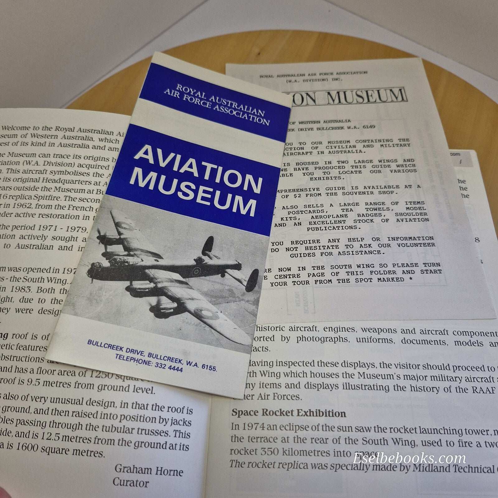 Aviation Museum of Western Australia - official illustrated guide - vintage e...