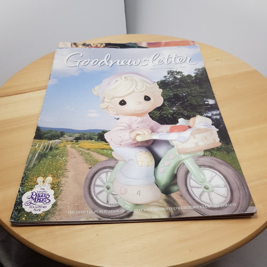 Set of 3 The Enesco Precious Moments magazines 2004 - Goodnewsletter/Thots