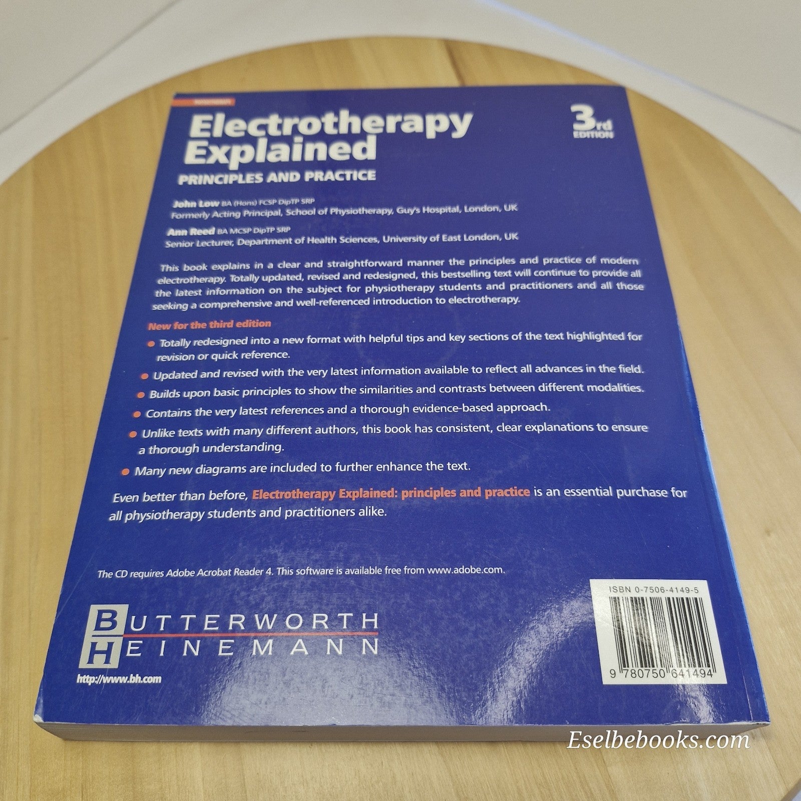 Electrotherapy Explained Principles and Practice 3 ed -John Low, Ann Reed
