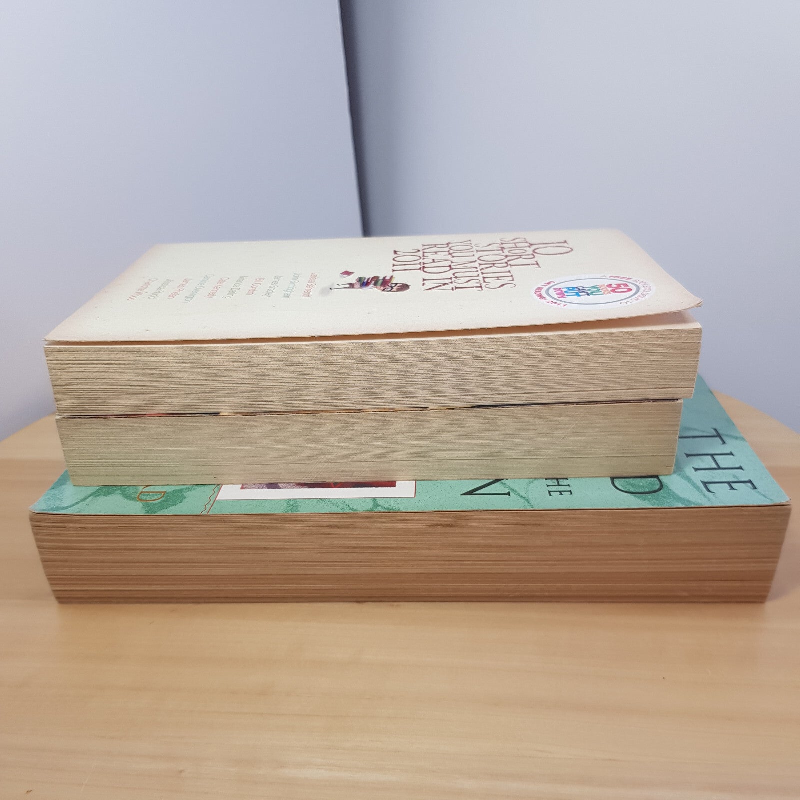 Bundle x 3 contemporary fiction paperbacks - The Broken Book/10 short stories...