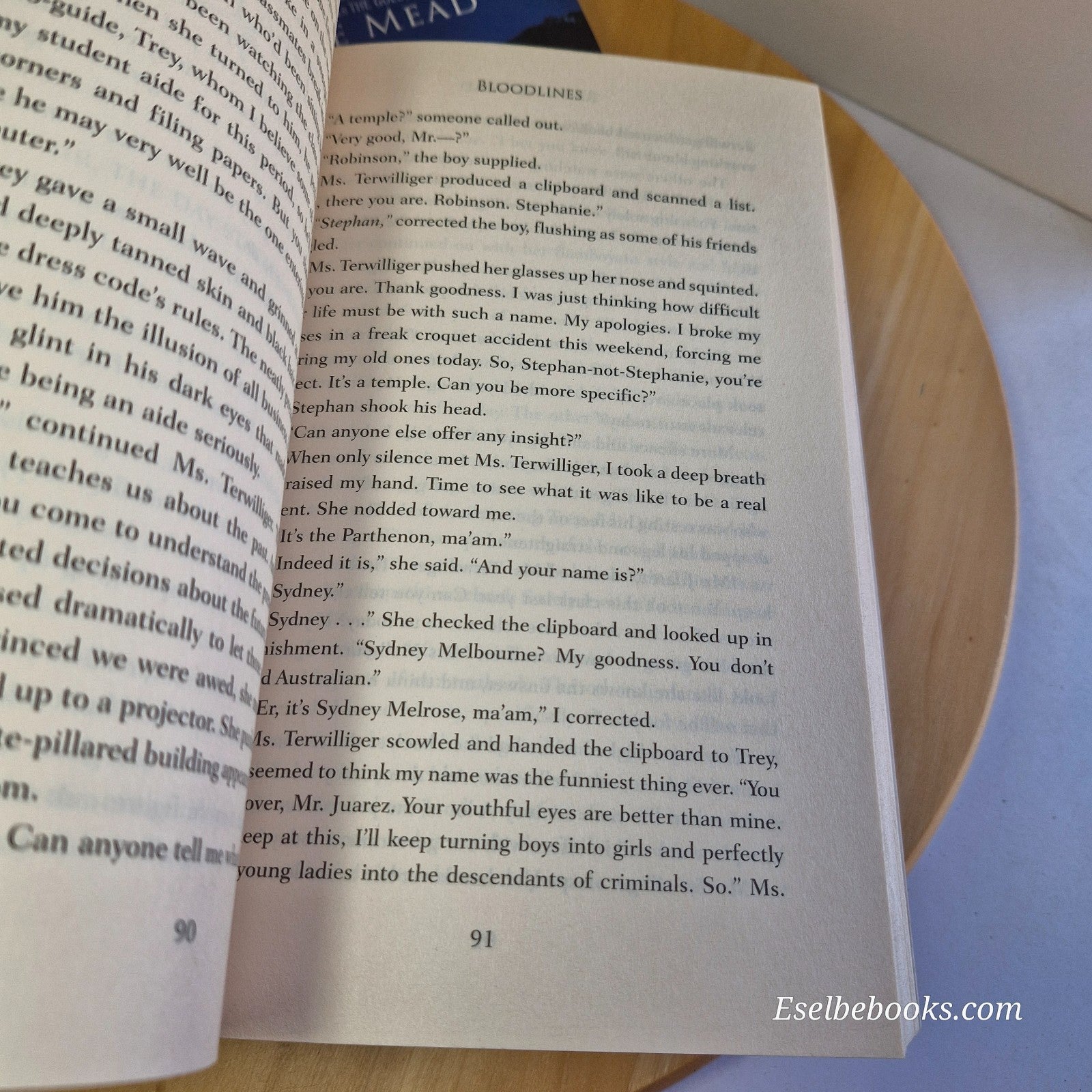 Richelle Mead Bloodlines books 1 & 3 - Bloodlines and The Indigo Spell