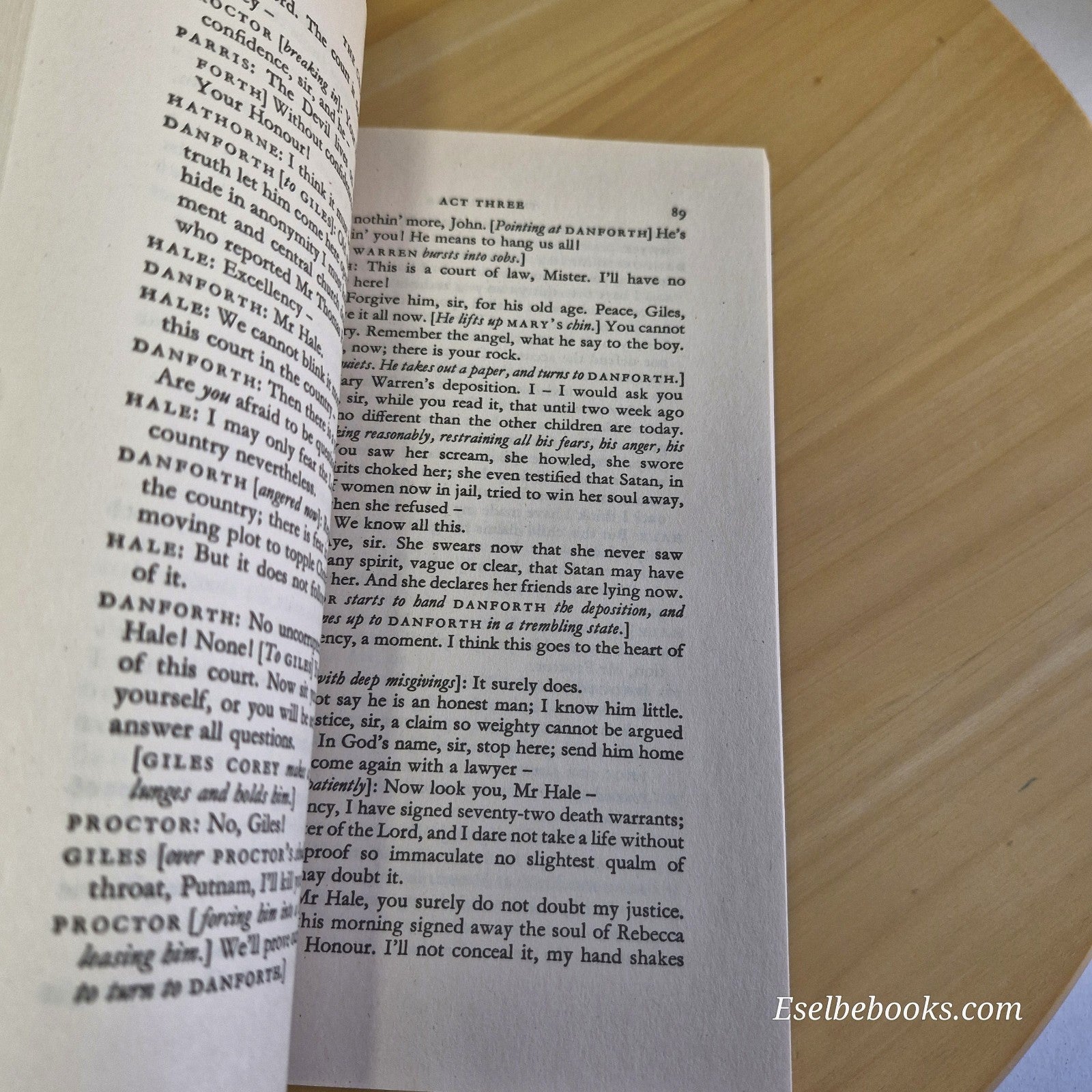 The Crucible: A Play in Four Acts by Arthur Miller - paperback