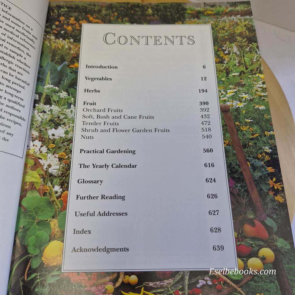 The Complete Book of Vegetables Herbs and Fruit by Bob Flowerdew Jekka - paperba