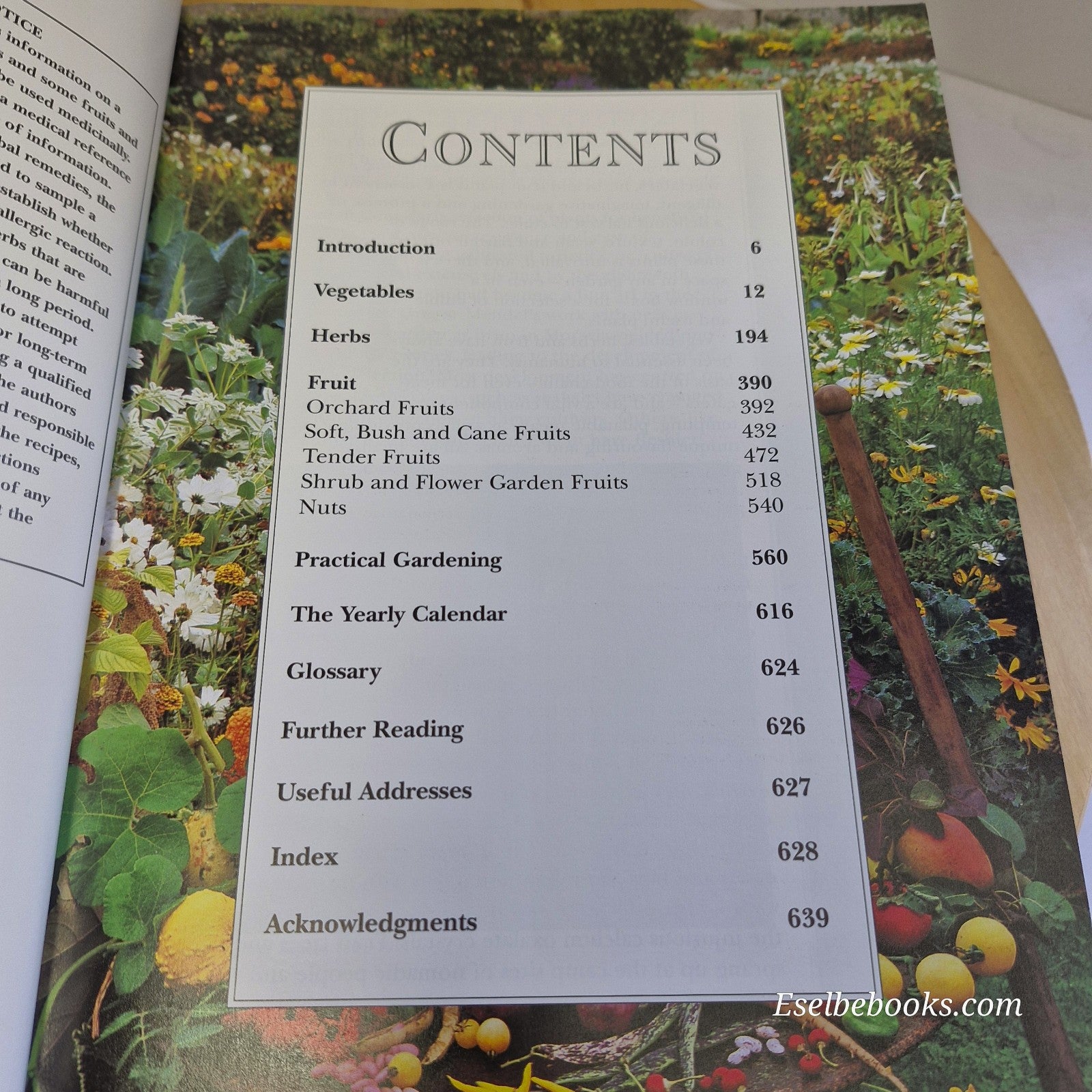 The Complete Book of Vegetables Herbs and Fruit by Bob Flowerdew Jekka - paperba