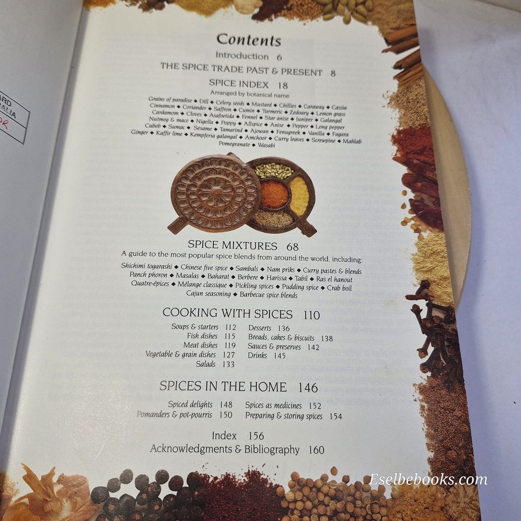 The Complete Book of Spices by Jill Norman 1991 Hardcover