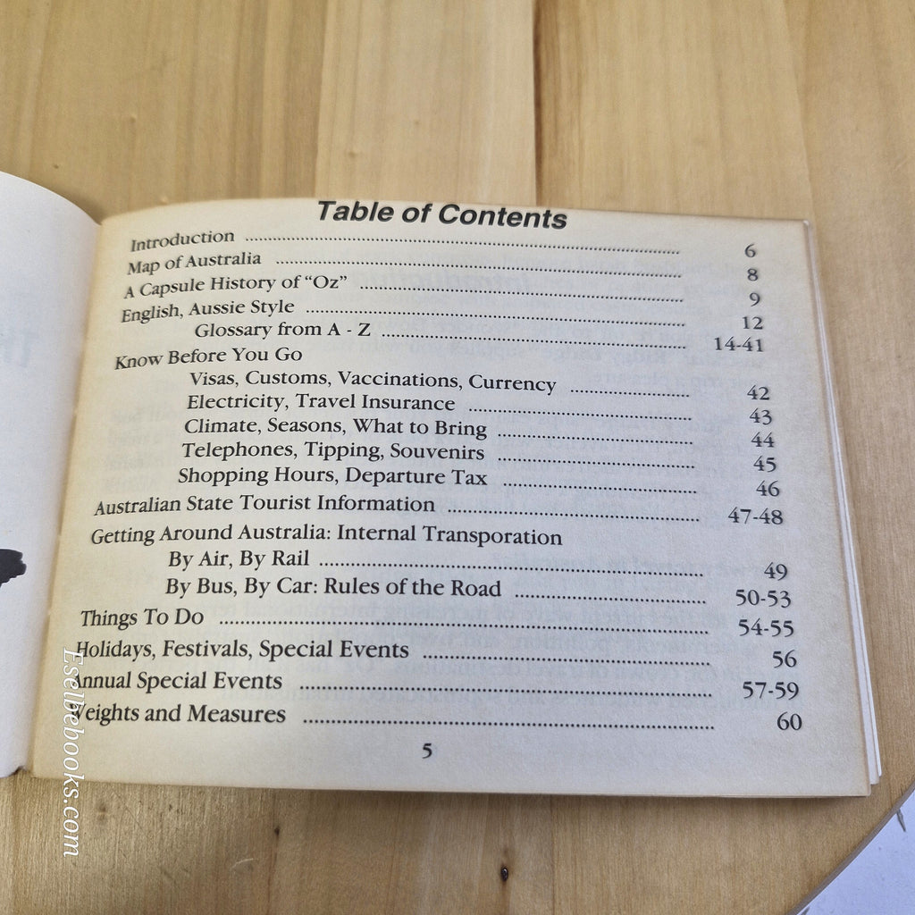 The Ridgy Didge Guidebook to Australia By K. J. Condren · 1988 - vintage pape...