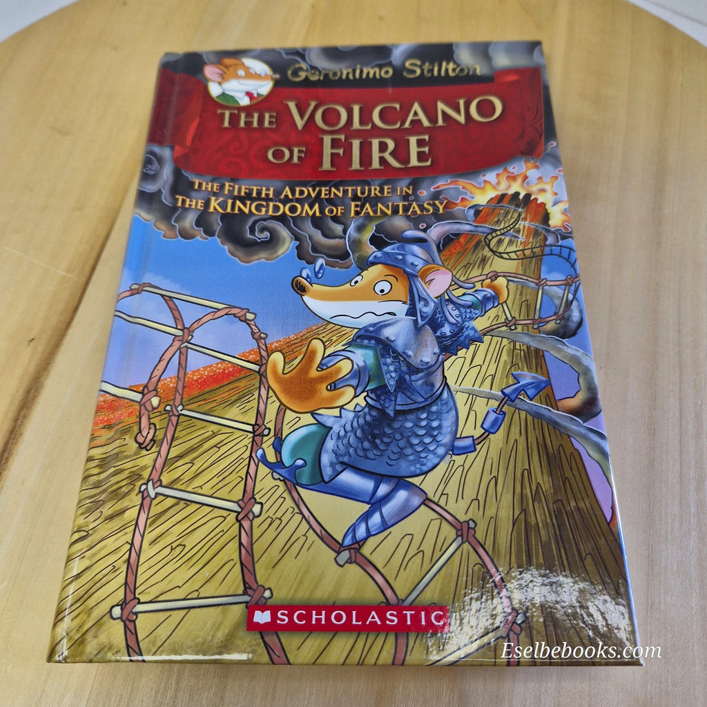 The Amazing Voyage #3 & The Volcano of Fire #5 by Geronimo Stilton - hardbacks