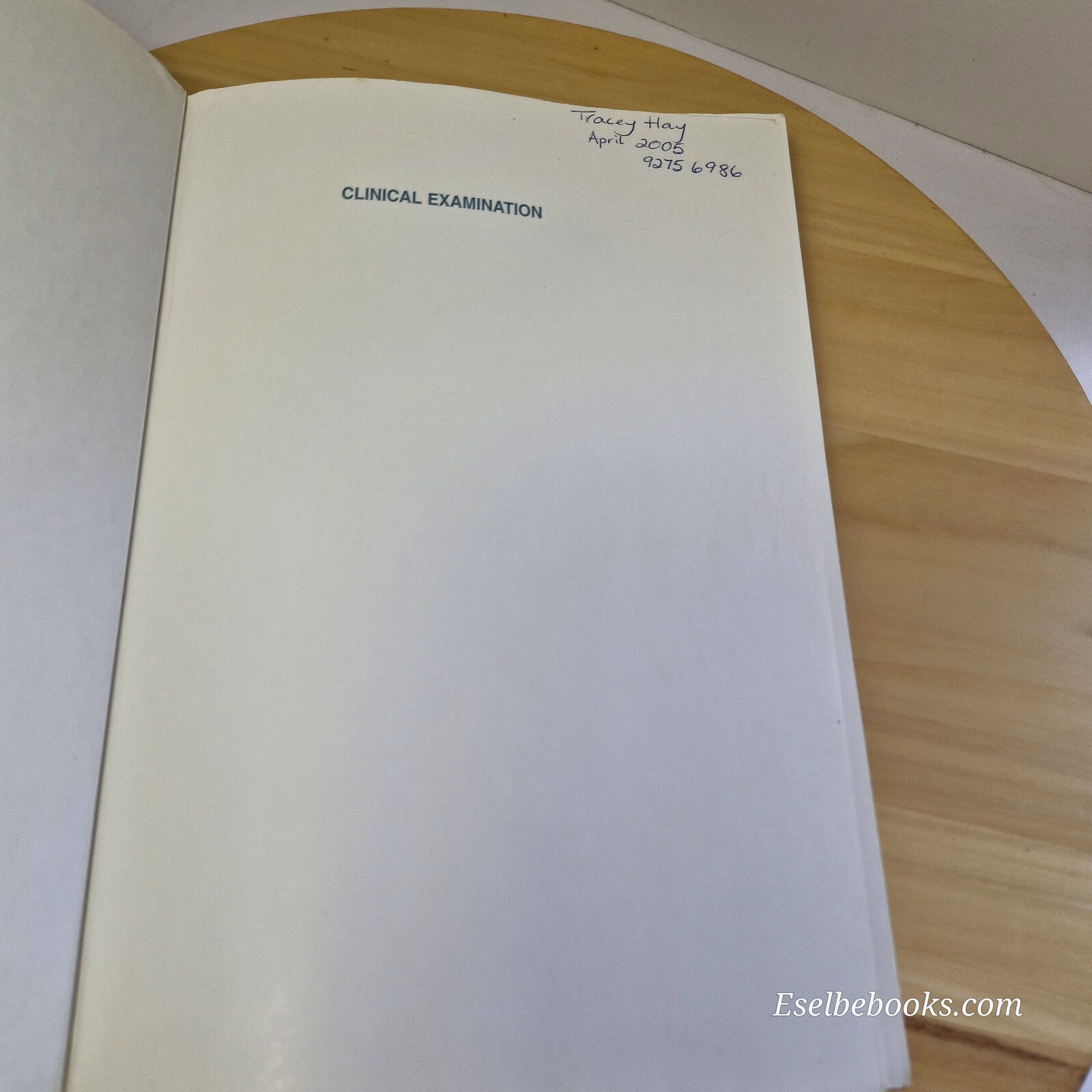 Clinical Examination A Systematic Guide to Physical Diagnosis By Nicholas J. ...