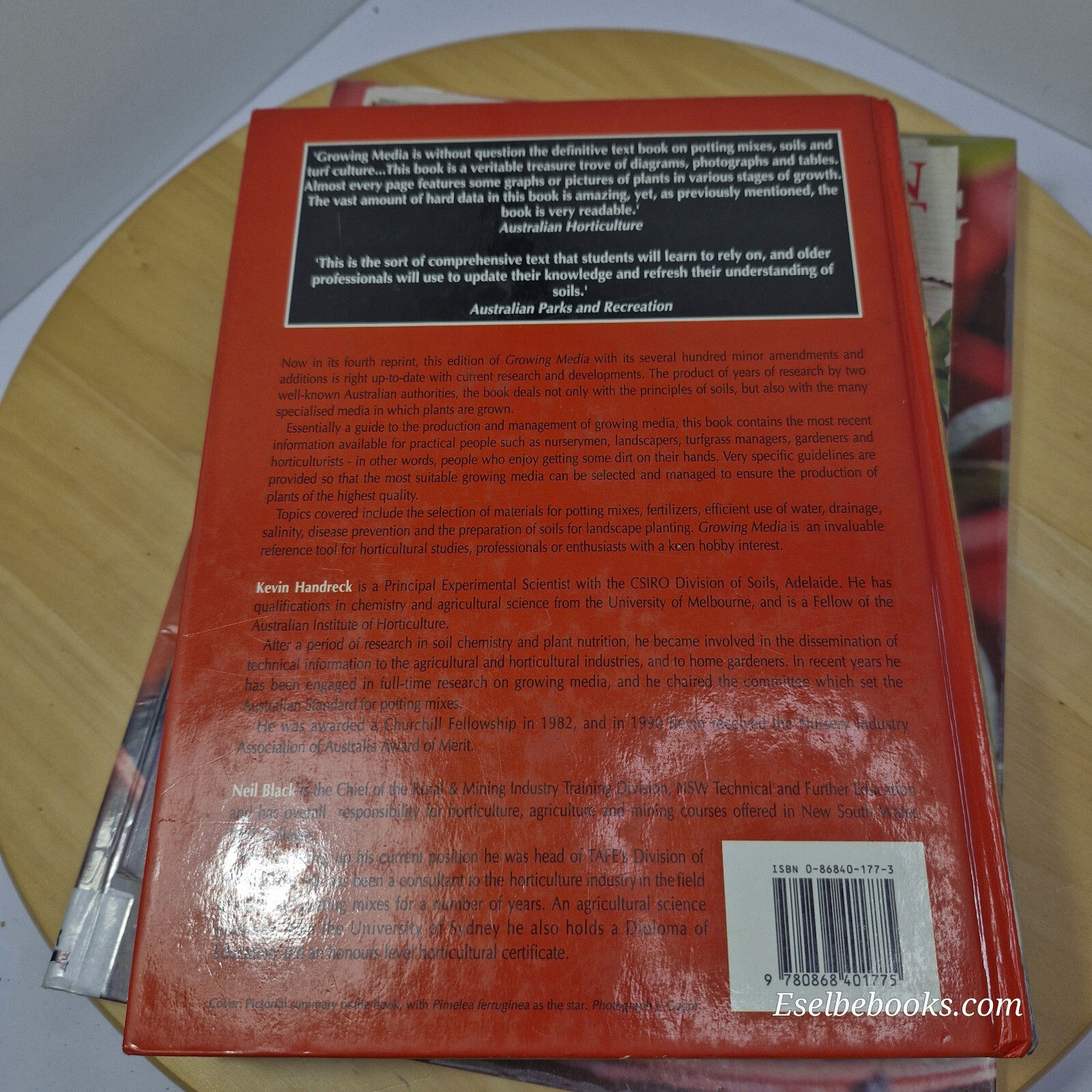 Growing Media for Ornamental Plants and Turf By Kevin A. Handreck, Neil D. Bl...