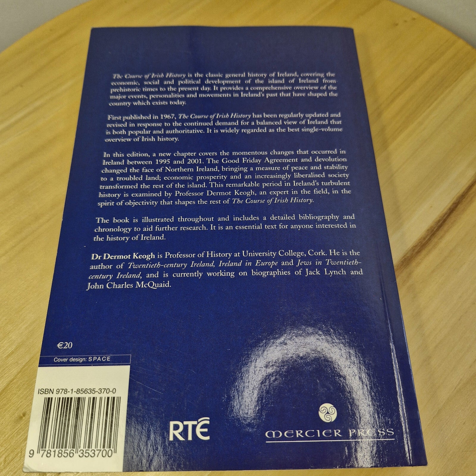 The Course of Irish History by F. X. Martin, T. W. Moody - 2001 Paperback