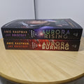 Sci-fi/fantasy: Aurora Cycle books 1 & 2 by Kaufman & Kristoff - large paperb...