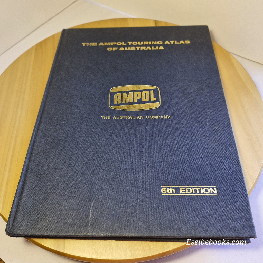 Bundle 4 vintage Australian touring atlases - BP/Ampol/Reader's Digest/Dir Signs