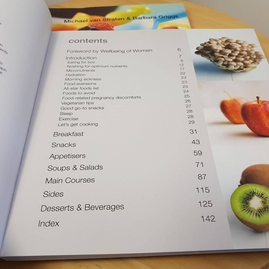 Bundle x 2 books healthy eating for pregnancy and children - paperbacks