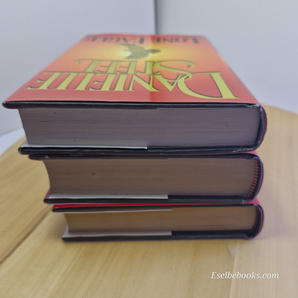 3 Danielle Steele hardbacks with djs - Silent honour/The ranch/Lone Eagle