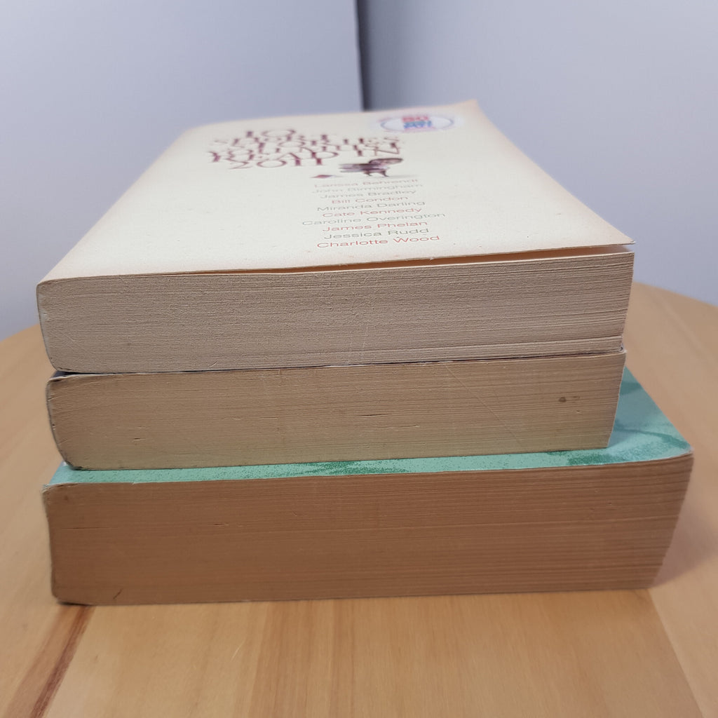 Bundle x 3 contemporary fiction paperbacks - The Broken Book/10 short stories...