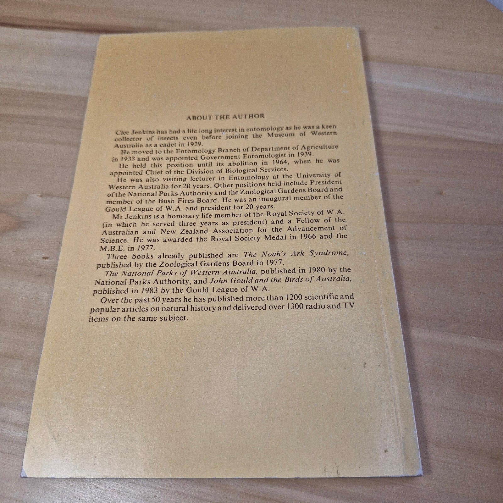 Australian author: The Wanderings of an Entomologist By Clee Francis Howard J...