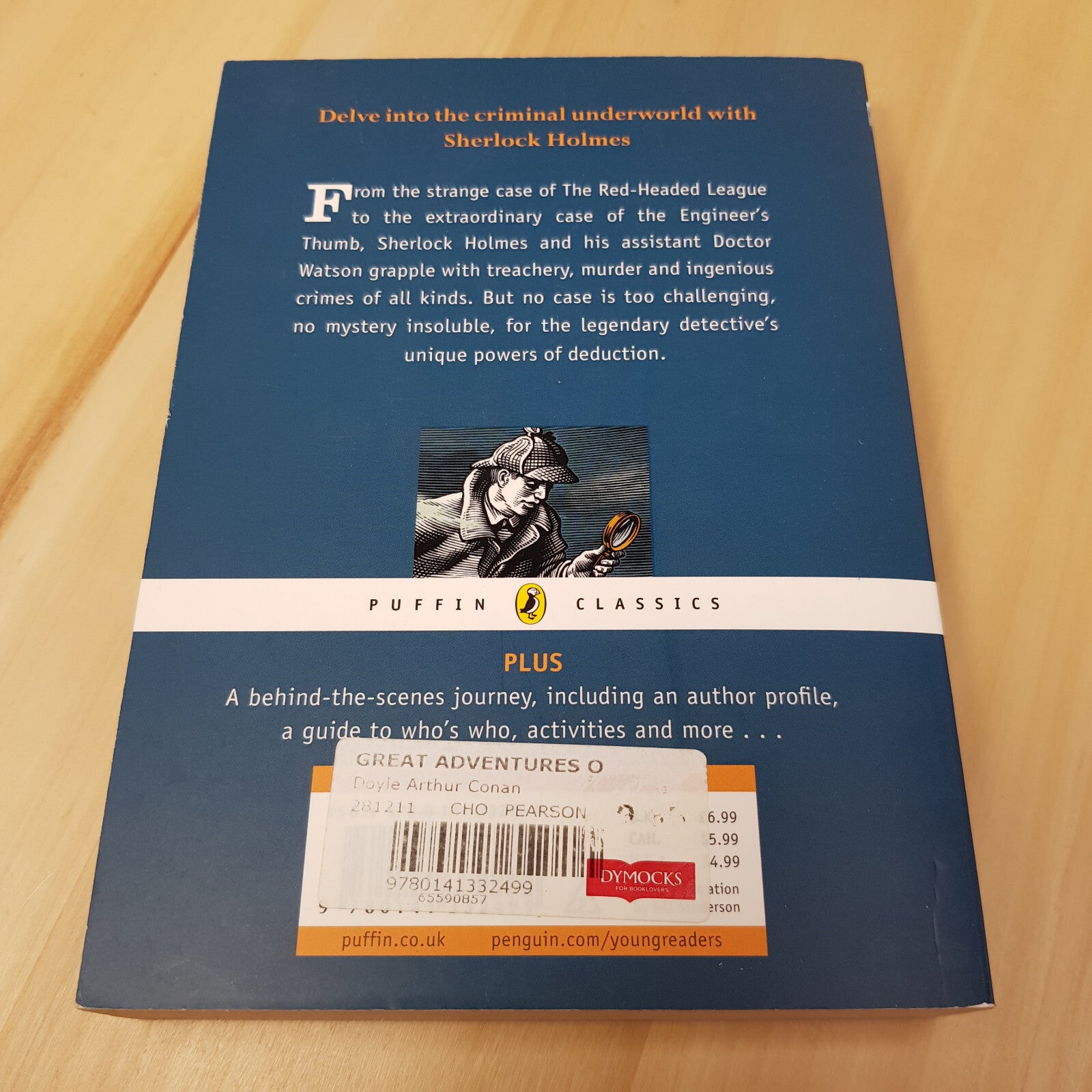 The Great Adventures of Sherlock Holmes by Arthur Conan Doyle (Paperback, 1995)