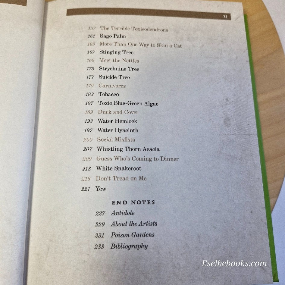 Amy Stewart's Wicked Plants - the A - Z of plants that kill - hardback