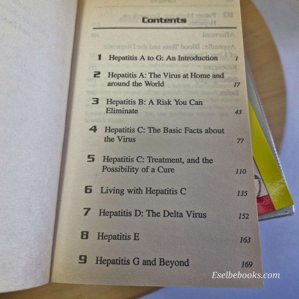 5 books about Hepatitis C - handbook/sourcebook and healing naturally - paperbac