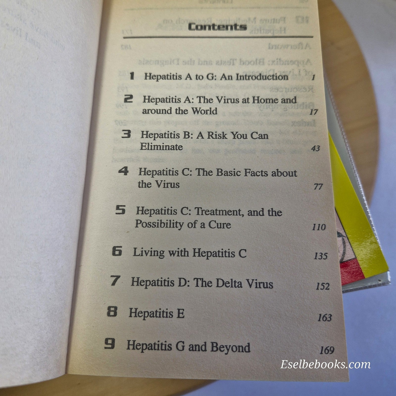 5 books about Hepatitis C - handbook/sourcebook and healing naturally - paperbac
