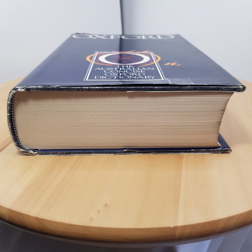 The Australian Concise Oxford Dictionary of Current English - hardback with d...
