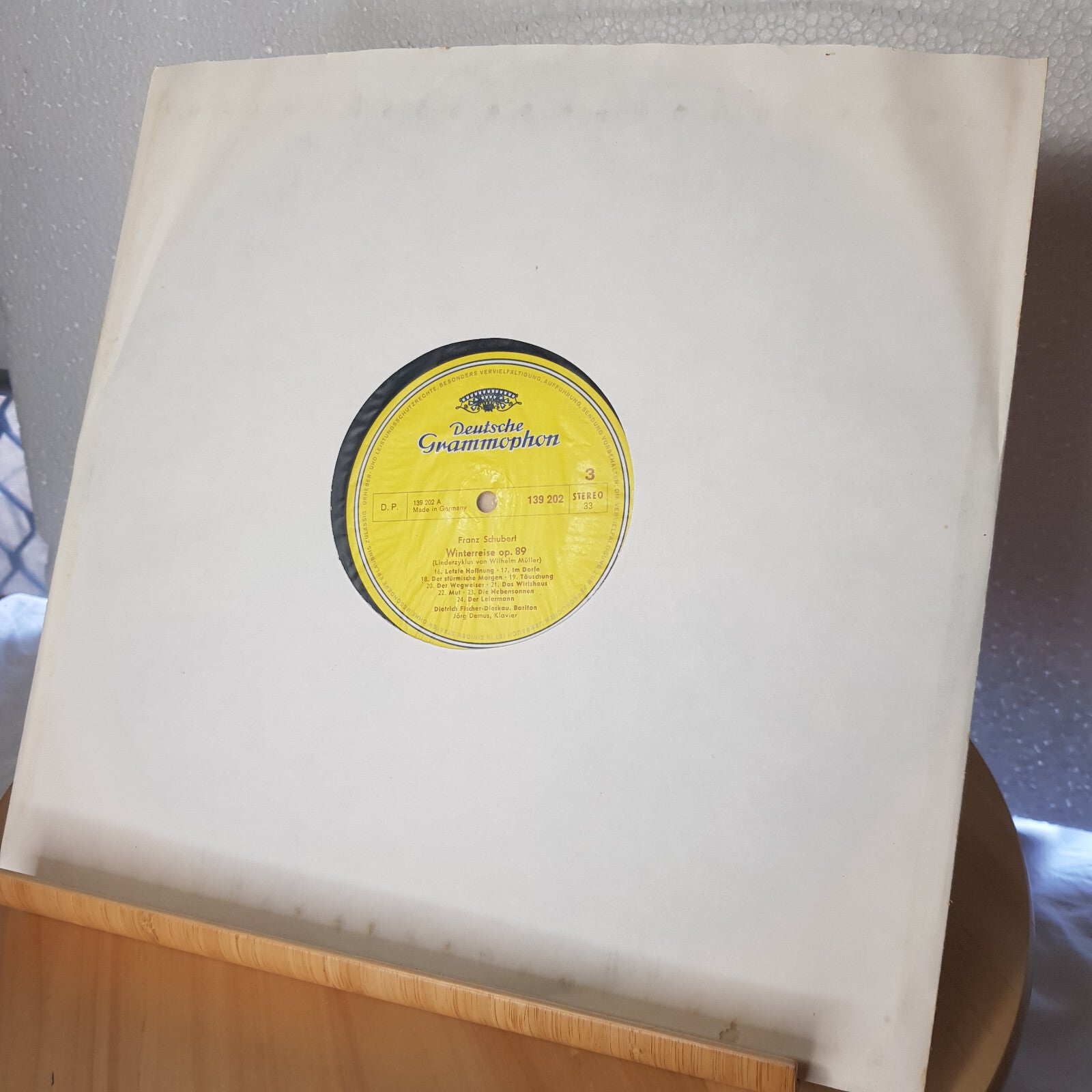 2-LP-Box Schubert - Winterreise, 6 Songs, Fischer- Dieskau